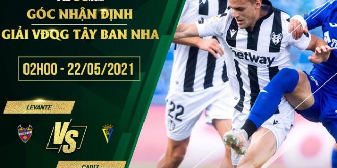 Levante vs Cadiz 2h00