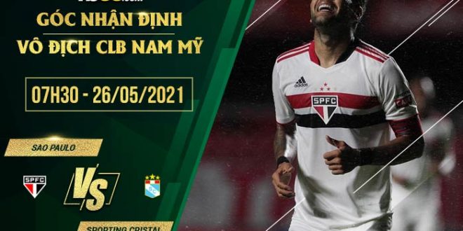Sao Paulo vs Sporting Cristal 7h30