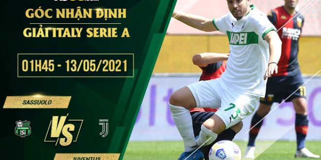 Tỷ lệ kèo Sassuolo vs Juventus