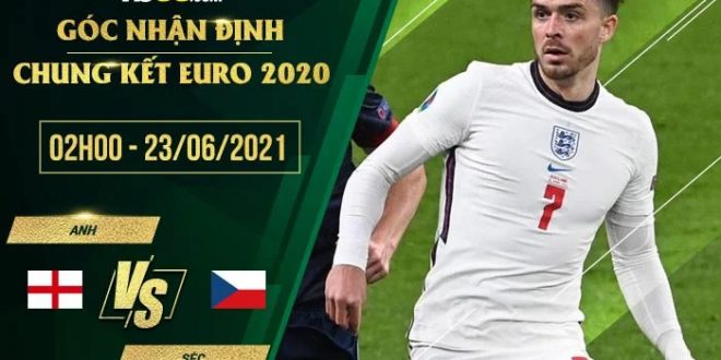 CH Séc vs Anh Euro 2021