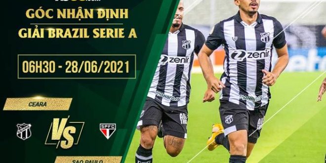 Kèo thơm Ceara vs Sao Paulo