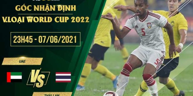 Kèo UAE vs Thái Lan