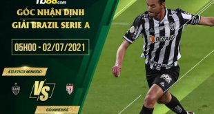 Kèo thơm Atletico Mineiro vs Goianiense
