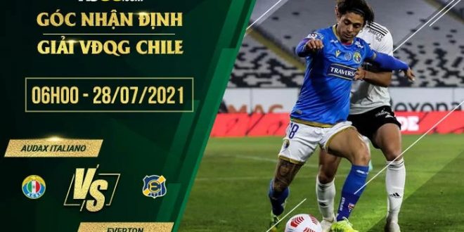 Kèo thơm Audax Italiano vs Everton