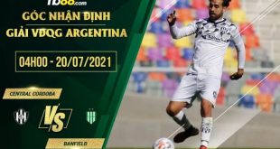 Kèo thơm Central Cordoba vs Banfield