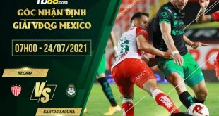 Kèo thơm Club Necaxa vs Santos Laguna
