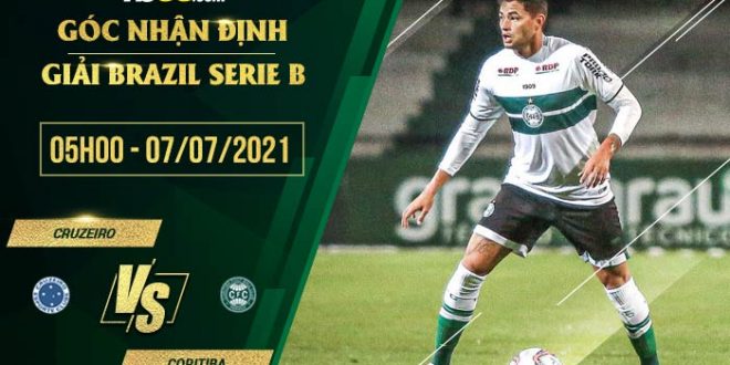 Kèo thơm Cruzeiro vs Coritiba