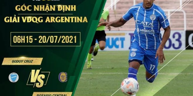 Kèo thơm Godoy Cruz vs Rosario Central