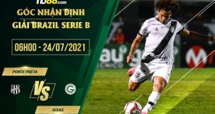 Kèo thơm Ponte Preta vs Goias