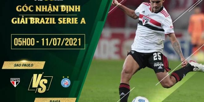 Soi kèo hot Sao Paulo vs Bahia