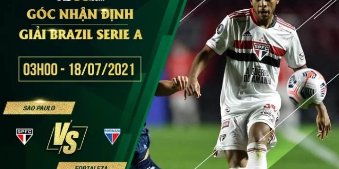 Kèo hot Sao Paulo vs Fortaleza