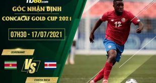Kèo thơm Suriname vs Costa Rica