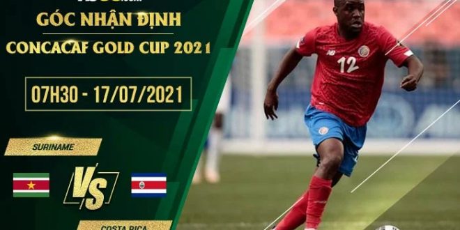 Kèo thơm Suriname vs Costa Rica