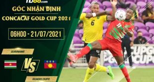 Kèo thơm Suriname vs Guadeloupe