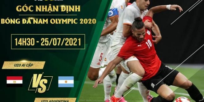 Kèo U23 Ai Cập vs U23 Argentina