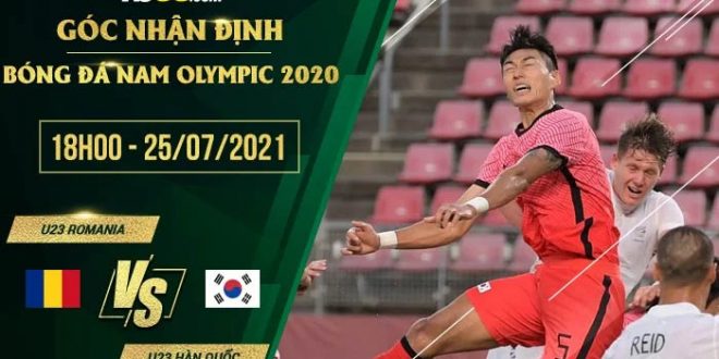 Kèo thơm U23 Romania vs U23 Hàn Quốc