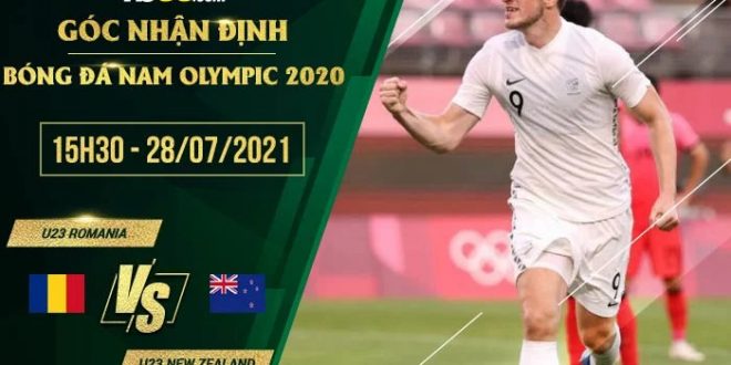 Kèo thơm U23 Romania vs U23 New Zealand