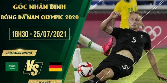 Kèo thơm U23 Saudi Arabia vs U23 Đức