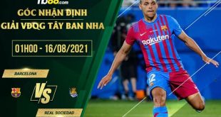 Kèo thơm Barcelona vs Real Sociedad