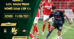 Kèo thơm Benfica vs Spartak Moscow