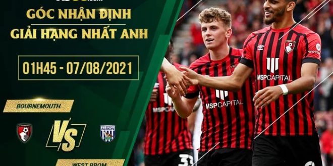Kèo thơm Bournemouth vs West Brom