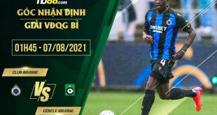 Kèo thơm Club Brugge vs Cercle Brugge