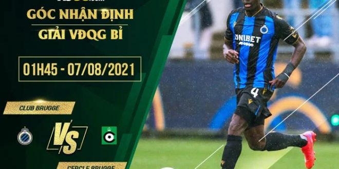 Kèo thơm Club Brugge vs Cercle Brugge