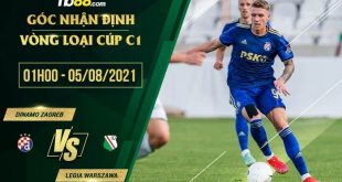 Kèo thơm Dinamo Zagreb vs Legia Warszawa