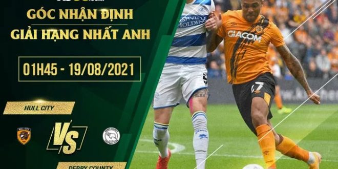 Kèo thơm Hull City vs Derby County
