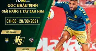 Kèo thơm Las Palmas vs Huesca