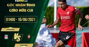 Kèo thơm Liverpool vs Osasuna