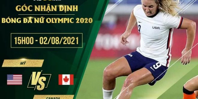 Kèo thơm Nữ Mỹ vs Nữ Canada