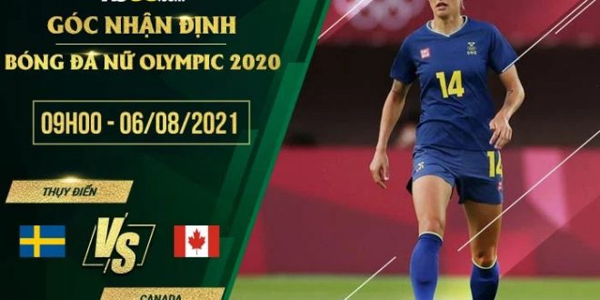 Soi kèo Nữ Thụy Điển vs Nữ Canada