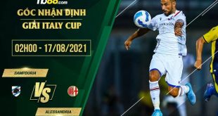 Kèo thơm Sampdoria vs Alessandria