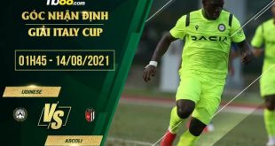 Kèo hot Udinese vs Ascoli Kèo hot Udinese vs Ascoli