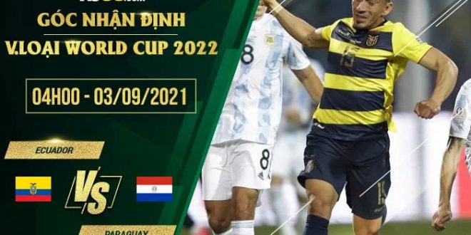 Kèo thơm Ecuador vs Paraguay
