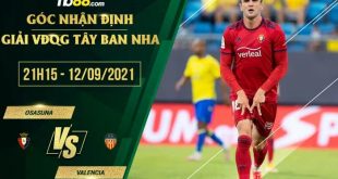 Tỷ lệ kèo Osasuna vs Valencia