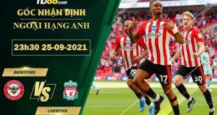 Tỷ lệ kèo Brentford vs Liverpool