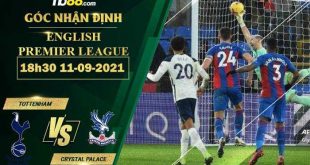 Tỷ lệ kèo Crystal Palace vs Tottenham