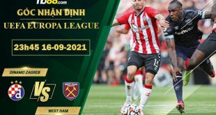 Tỷ lệ kèo Dinamo Zagreb vs West Ham