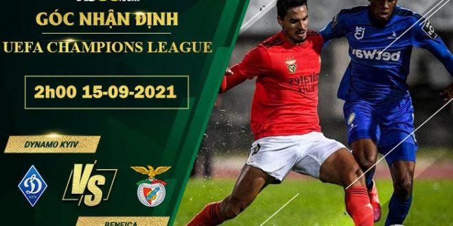 Tỷ lệ kèo Dynamo Kyiv vs Benfica