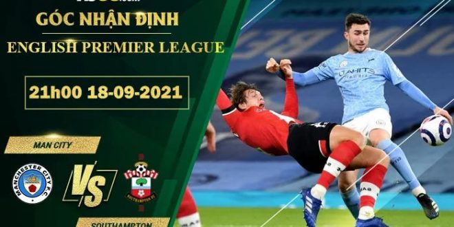 Tỷ lệ kèo Man City vs Southampton