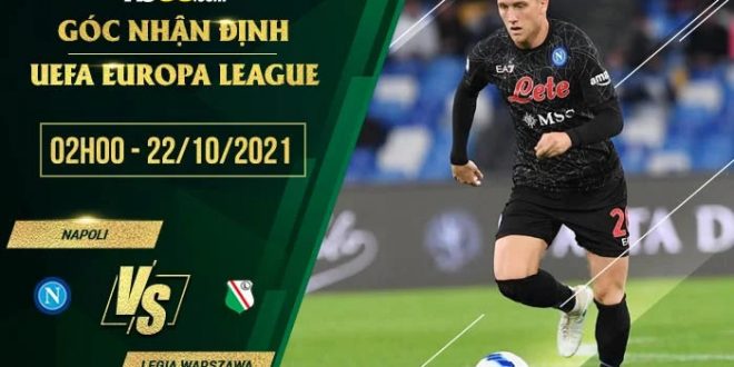 Tỷ lệ kèo Napoli vs Legia Warszawa
