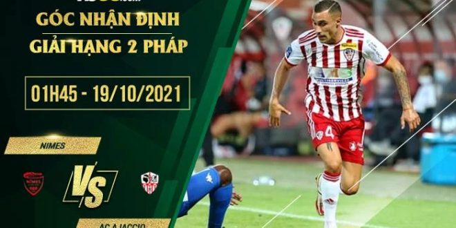 Tỷ lệ kèo Nimes vs AC Ajaccio