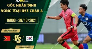 Tỷ lệ kèo U23 Đông Timor vs U23 Hàn Quốc