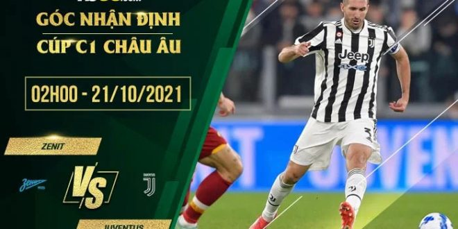 Tỷ lệ kèo Zenit vs Juventus