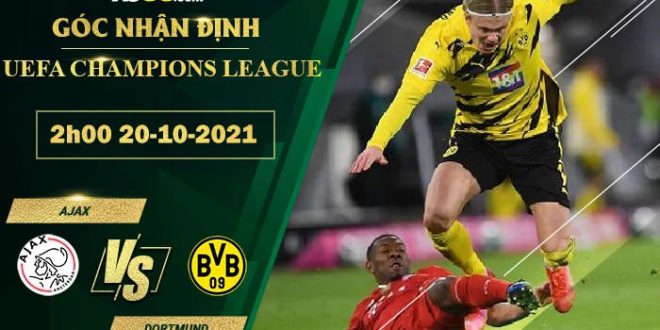 Tỷ lệ kèo Ajax vs Dortmund