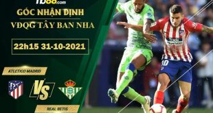 Tỷ lệ kèo Atletico Madrid vs Real Betis