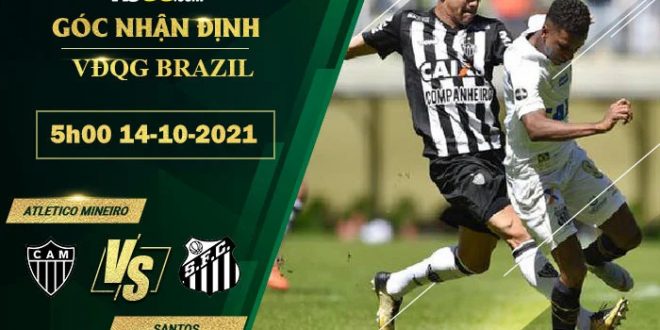 Tỷ lệ kèo Atletico Mineiro vs Santos