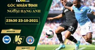 Tỷ lệ kèo Brighton vs Man City